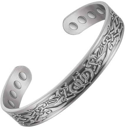 YINOX Klassiskt armband för män och kvinnor armband med 8 magneter magnetarmband lämpliga som gåvor