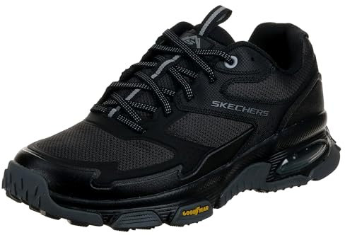 Skechers Herren Skech-air Sleek Envoy Wanderschuh, Schwarz, 45 EU