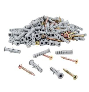 Super Mundo - 144pcs tacos con tornillos 4x25mm(99778)