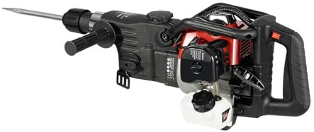 Rivningshammare, 2-taktsborrhammare, bensinhammare, 1 000 W, 33 cc, 3-i-1-funktion, bränsleekonomi, rivningshammare med stor bränsletank (0,9 liter) tyst för
