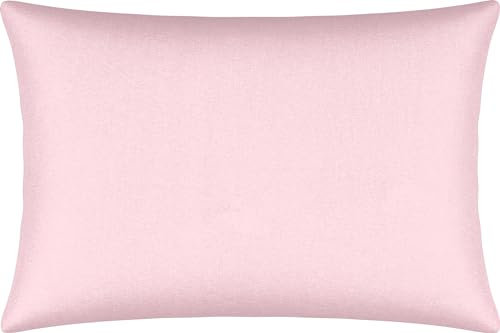 Erwin Müller Kissenbezug, Kissenhülle Single-Jersey Murnau - rosé Größe 50x70 cm - bügelfrei, strapazierstark, elastisch, mit Reißverschluss