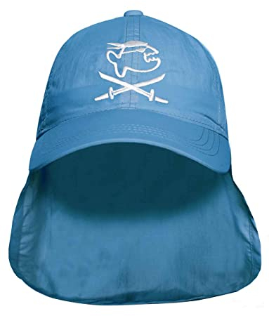 iQ-UV Sonnenhut für Kinder mit UV Schutz 50+ Orange Einheitsgröße – Atmungsaktiver Sonnenhut mit Nackenschutz für Kinder – Bequeme Sommermütze für Jungen & Mädchen – UPF 50+ TÜV geprüft