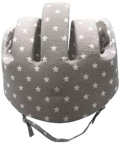 Joyfitness Casque de Protection pour Personnes Âgées, Casque de Sécurité Anti-Chute Chapeau de Protection de Tête Coton Respirant Chapeau Anti-Collision Vieil Homme