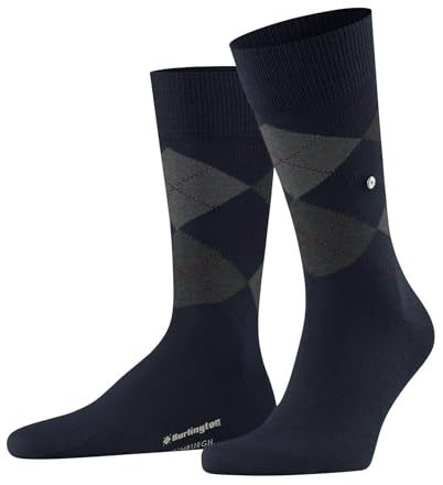 Burlington Men's Edinburgh calcetines lana transpirable