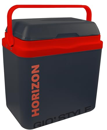 GioStyle Frigorifero Elettrico Portatile Horizon | 29 L | Doppia Alimentazione 230V/12V | Facile da Trasportare