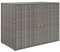 Kangmusi Gartenschrank Grau 100x55,5x80 cm Poly Rattan, kangmusi319869