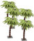 LONESTAR Bricks Klemmbausteine | City Bausatz BÄUME 5X Palme LightGreen | Marktführer kompatibel | DIY
