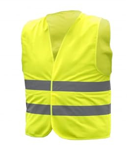Högert Technik Orla Gilet, Jaune, XXL Homme, Jaune, XXL