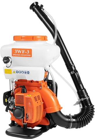 Pulverizador de motor de gasolina de 14 litros, 2 tiempos, 41,5 CC, abono para malas hierbas, fertilizante, fertilizante en aerosol, para jardín, plantas, 12 m, 3 tubos de pulverización