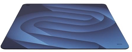 BenQ Zowie H-SR-SE Blue II Extragroßes Esport-Gaming-Mauspad, feuchtigkeitsresistente farbige Stoffoberfläche, gleichmäßige hochdichte Gummibasis, mittlere Elastizität, rutschfest