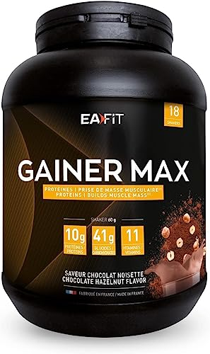 GAINER MAX - Chocolat noisette - 1,1 kg