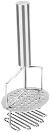 Schiacciapatate, passapatate in metallo inossidabile a doppio strato con manico, frutta e verdura versatile schiacciapatate, schiacciapatate, lavabile in lavastoviglie
