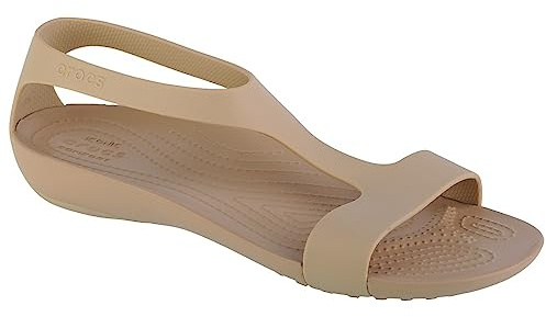 Crocs Women's Serena Sandals, Chai, 6