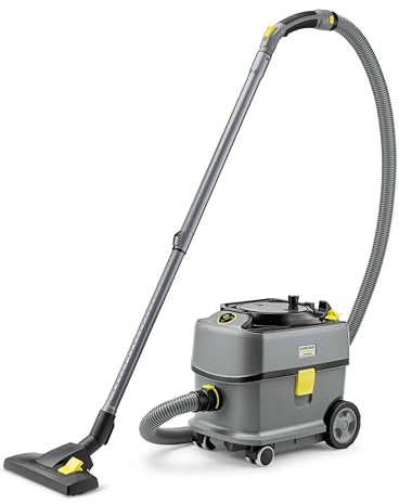 Kärcher T 10/1 ADV HEPA - Aspiradora seca: 18 kPa, potencia nominal: 585 vatios, depósito: 10 litros, manguera de succión: 2 m, incl. fondo, parquet, - boquilla de tapicería, filtro HEPA 14