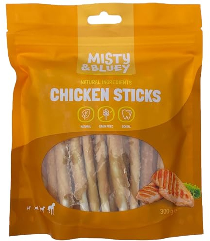 Misty & Bluey Chicken Sticks 300g