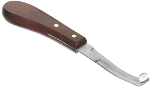 JECOMPRIS Recortador de Pezuñas de Uso Diario Cuchillo Doble para Herrar Hoja Resistente para Cortar Pezuñas de Vacas y Burros en Ganadería