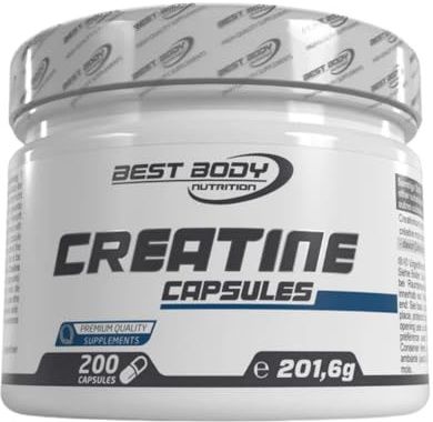 Best Body Nutrition Creatin Kapseln, 200 Kapseln Dose