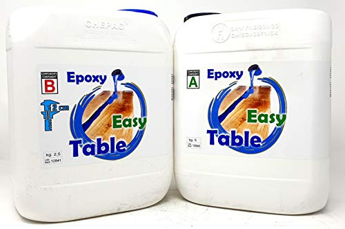 PROCHIMA Resina Epossidica EPOXY EASY TABLE CM 2, Gr 7500 A+B