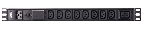 ATEN PE0209SG 1U 9 Port Basic PDU 8X C13 1x C19 16A