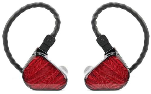 TRUTHEAR X Crinacle Zero : Écouteurs Intra-Auriculaires Double Dynamique Rouge
