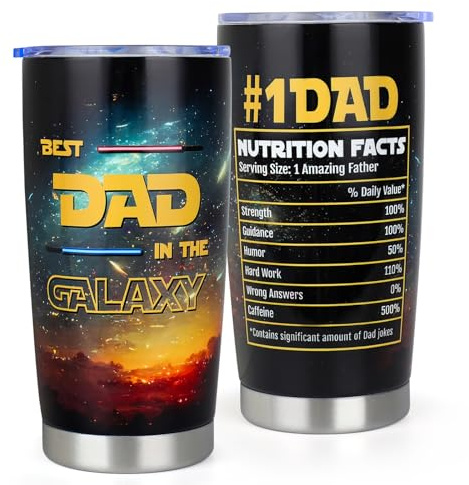 DECZHIYU Gifts for Dad from Daughter Son - Dad Gifts for Birthday Fathers Day Valentines Day Christmas - Father Gift Ideas - Best DAD Gift Ideas 20oz Stainless Steel Tumbler