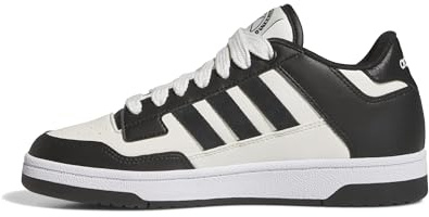 adidas Donna Rapid Court Low Shoes, Core Black/Cloud White/Ftwr White, 38 2/3 EU