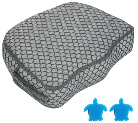 Asiento de bañera de hidromasaje, cojín elevador de asiento de spa sin flotador, antideslizante, almohadilla de malla de aire 3D para sentarse al aire libre, piscina, relajación, baño