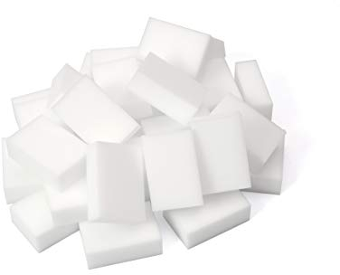 Sin marca Jumbo Magia Limpia melamina Esponja del Borrador de Limpieza 4.35 x 2.72x 1.18 (50 Piezas)