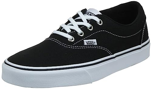Vans Damen Doheny Sneaker, Schwarz ((Canvas) Black/White 187), 40 EU