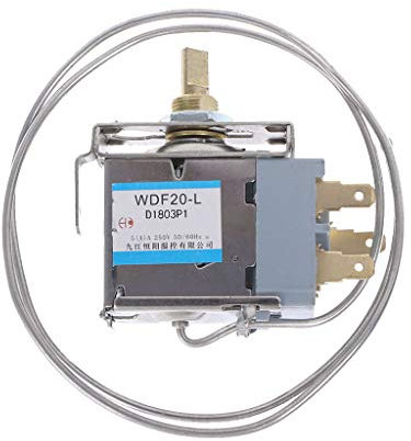siwetg WDF- 22- Termostato para frigorífico, controlador de temperatura de metal para el hogar
