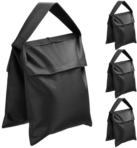 QWORK® 4 Stück Nylon Sandsäcke für Fotostativ, Perfekt für Fotografie & GegenGewichte