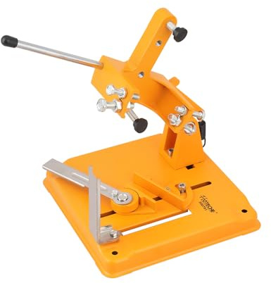 Hoteche Angle Grinder Holder 115/125 mm Aluminium Separator Stand for Angle Grinder with Robust Design, Suitable for 115 mm - 125 mm Diameter, Packed in Coloured Box