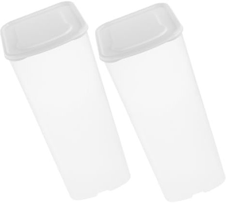 Cabilock 2pcs Bread Bin Storage Container Double Bread Bin for Pantry Bakery Boxes