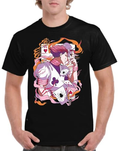 the Fan Tee Camiseta de Adulto de Hombre Dibujos Animados Hunter Explorar, Criaturas Raras, Tesoros, GON Free 002 S