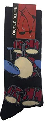 Drum Kits Music Unisex Novelty Ankle Socks Adult Size 6-11