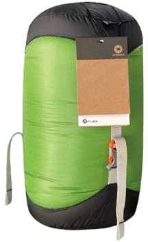AEGISMAX Camping Compression Sack for Sleeping Bag Accessories 20D Waterproof Nylon Stuff Sack Outdoor Ultralight Storage Bag (M)