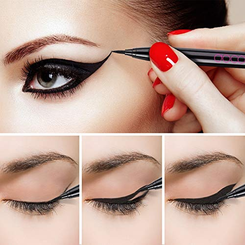 Docolor Eyeliner Wasserfest Schwarz Super Slim Precise Professioneller Make Up Liquid Eye Liner Gel