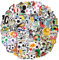 JOFONY 100 Pcs Fußball Aufkleber - Wasserdicht Laptop Sticker Mit Verschiedenen Mustern für Sport Dekorationen oder Geschenke