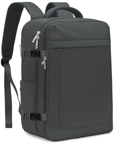 Sac a Dos Voyage Cabine Avion 45x36x20 pour Easyjet Bagages Cabine 40x30x20 avec Pochette Antivol Sac de Voyage Femme Résistant à l'eau Valise Bag Main 30 L Sac à Dos pour Ordinateur Portable
