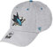 '47 Brand Adjustable Cap - Storm Cloud San Jose Sharks