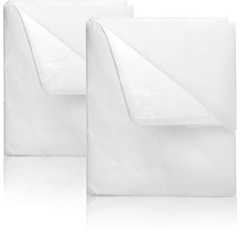 COM-FOUR® 2X Frühbeet-Vlies jeweils 7,5 m² - Wintervlies für den Pflanzenschutz - Deko-Stoff für DIY-Projekte - Stofflage für Garten, Abdeckvlies für alle Beete (2X 7.5 m²)