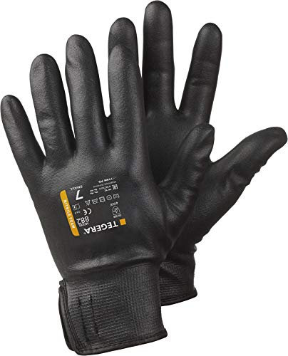Ejendals Tegera 882 Waterproof Fully Dipped Fine Coated Assembly Gloves Builders Water and Oil Repellent Work Gloves (XXL)