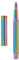 erofa Rainbow Forest Füllfederhalter, mittlere Spitze, klassisches Design mit Konverter und Metallbox, Set von Hongdian