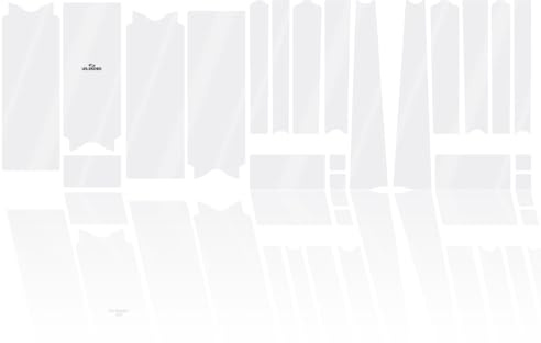 unleazhed Gravelbike Rahmenschutzfolie Clear GLÄNZEND | Rahmenschutzfolie für Gravel Bikes Made in Germany| Komplett Rahmenschutz-Set