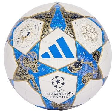 Adidas UEFA Champions League JP1544 - Mini palla da calcio unisex, 1 EU, colore: Bianco
