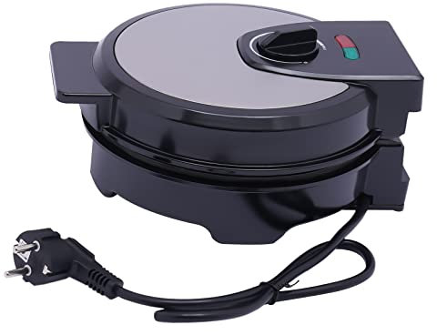 Qussse Eiswaffeleisen, 1200W Waffeleisen & Kegel Hörncheneisen mit Antihaftbeschichtung für Herstellung von Eistüten Eiertüten und Waffeltüten