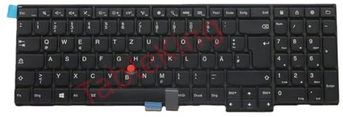Table-King Clavier de Remplacement rétroéclairé Applicable Lenovo Thinkpad T550 T540 T540P T560 W540 W541 W550 W550S L540 L560 P50S L570 (Allemand)