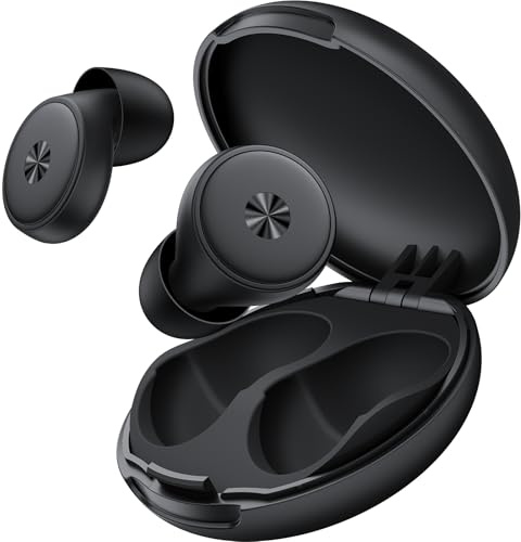 Tappi Orecchie per Dormire -45dB | In Silicone Riutilizzabile con Tecnologia Fonoassorbente | 8 Paia XS/S/M/L per Sonno, Viaggi, Studio