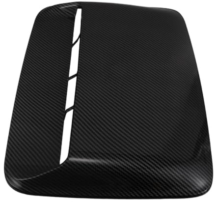 Gatuida Cover Ventilazione Cofano Auto Foglia Design Decorativo Copertura Aspirazione Aria Bonnet Facile Installazione Senza Attrezzi Rifinitura per Modifica Motore