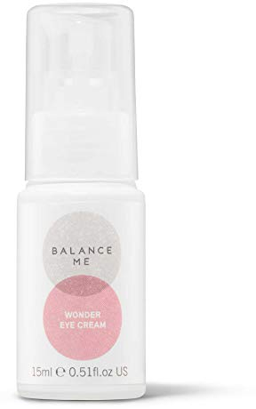Balance Me Wonder Eye Cream 15ml, Under Eye Brightener Treatment for All Skin Types, Hydrating & Firming, Anti-Aging, Brightens & Smooths Under Eyes Best Anti Aging Eye Cream